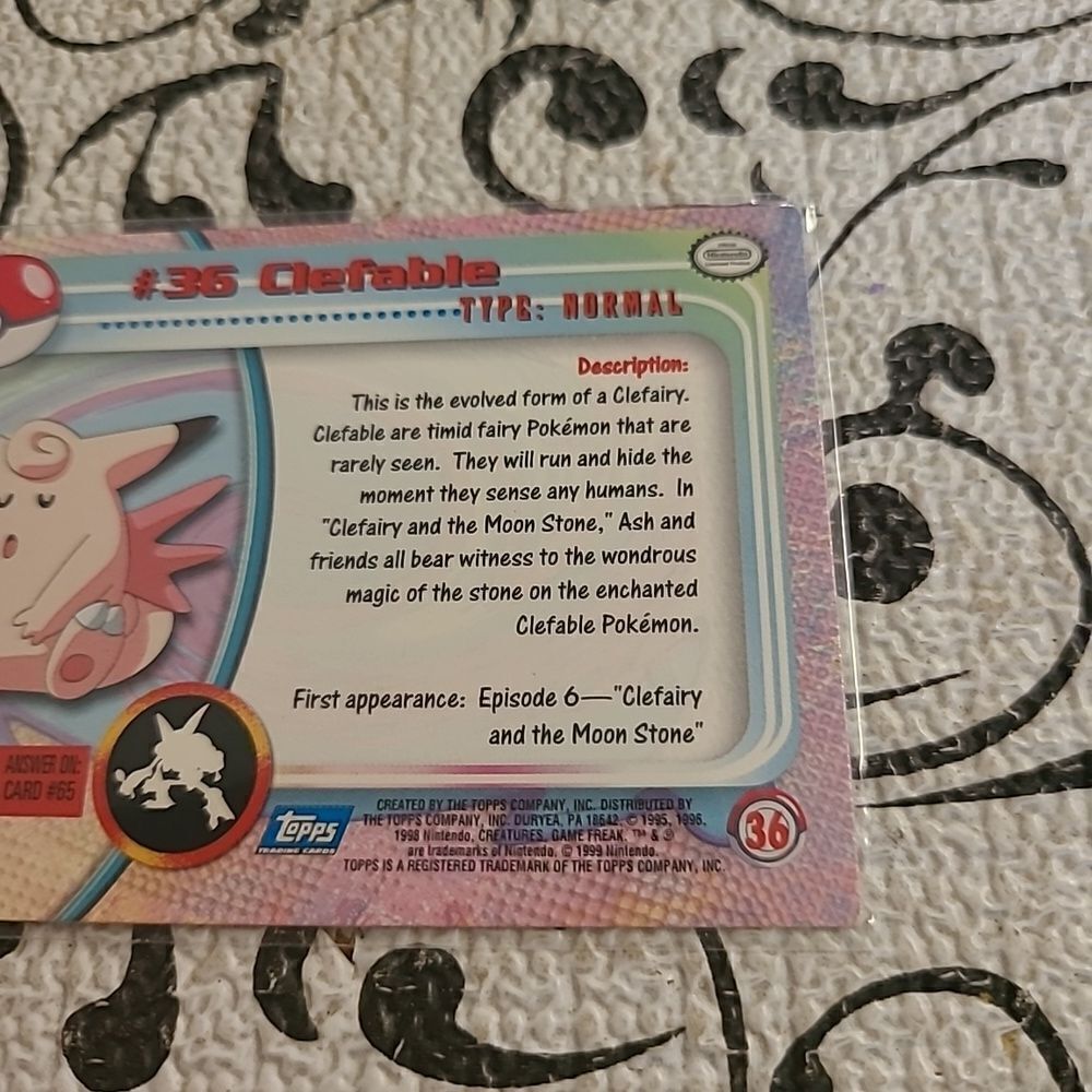 Pokémon Trading Card # 36 - Picture 4 of 4